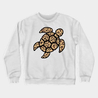 vsco turtle cheetah print Crewneck Sweatshirt